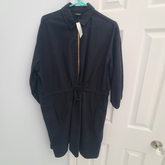 J.Crew cinched up dress in drapey cotton - Picture 4 of 4